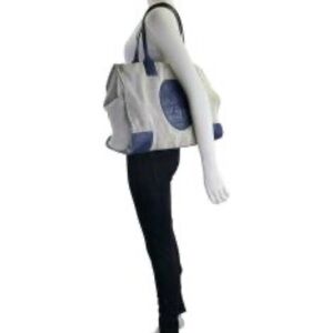 Tory Burch Black and Tan Tote Bag